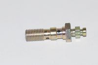 Banjo bolt M10x1,25 ZINK DOBBELT BLEED