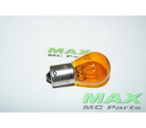 Pære 12V21W BA15S ORANGE (BIG)
