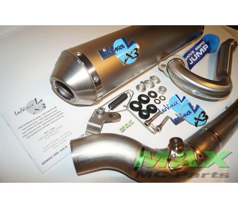 Leo Vince X3 HONDA CRF450R FULL TITANIUM