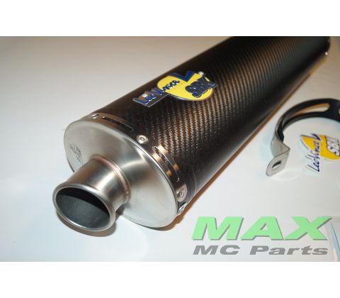 Oval Bolt-on Mufle Carbon CBR900 FIREBLA