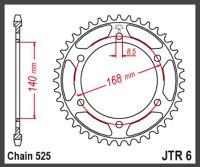 JT Bagkædehjul - JTR6.47 BMW F800R 09-18