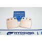 PAD SET SINTER REAR HYOSUNG TE450