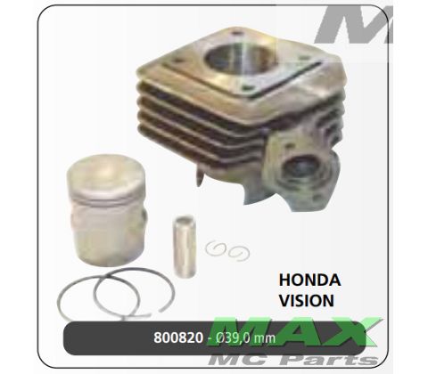 Cylinderkit std. 40,00 AC, 45km