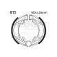 EBC brake shoe set REAR 815 KTM SX60