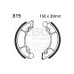EBC brake shoe set 819