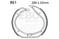 EBC brake shoe REAR 861 BMW R-MODEL