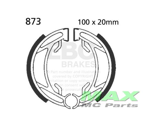 EBC brake shoe set 873