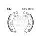 EBC brake shoe set 882