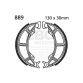 EBC brake shoe set 889