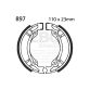 EBC brake shoe set 897 BigMax T-Rex PMX5