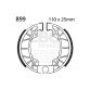 EBC brake shoe set 899