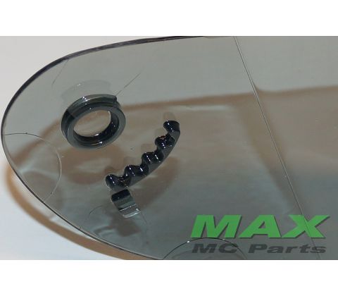 DRAKEN SMOKE VISOR- NOTE TAP POSITION