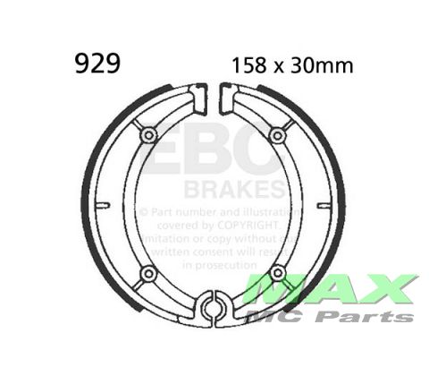 EBC brake shoe set 929