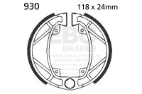 EBC grooved brake shoe set 930G 