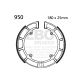 EBC brake shoe set 950