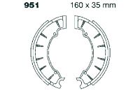 EBC brake shoe set FRONT 951 JAWA CZ