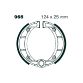 EBC brake shoe set 965