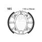 EBC brake shoe set 985