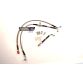 BMW FRONT BRAKE 1 HOSE KIT CHROME