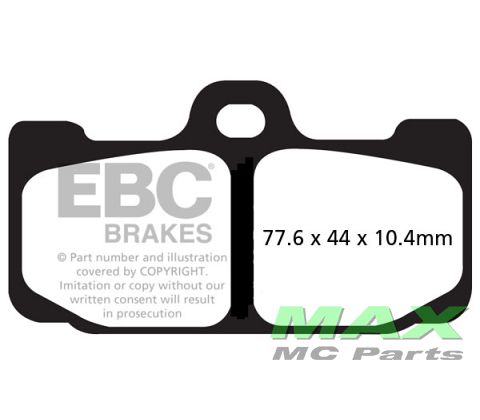 EBC EXTREME PRO DOUBLE H EPFA295HH