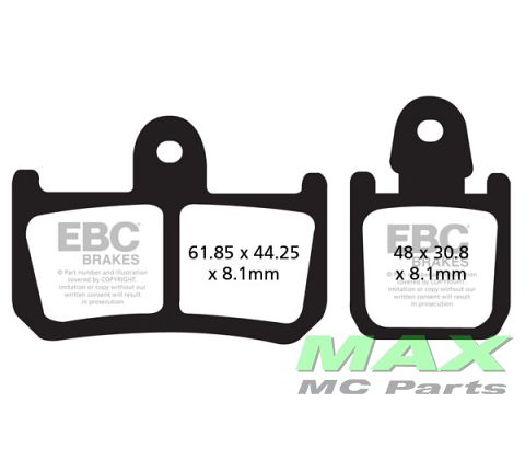 EBC EXTREME PRO DOUBLE H EPFA442/4HH