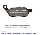 EBC EXTREME PRO DOUBLE H EPFA458HH