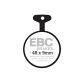 EBC Disc pad set FRONT FA011 XS650 75