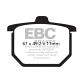 EBC Disc pad set FA029 FRONT GOLDWING