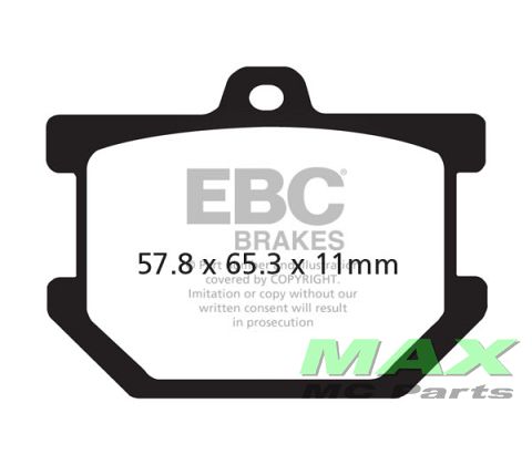 EBC Disc pad set FA034 FRONT(REAR)
