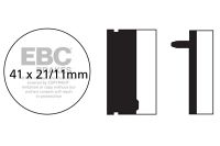 EBC Disc pad set FA040 FRONT/REAR