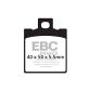 EBC Disc pad set *FRONT* FA047(7MM)