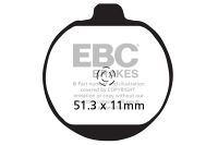 EBC Disc pad set FA062 FRONT Z1300 Z1000