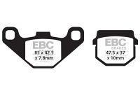 EBC Disc Brake Pads FA083/2R RM80 86-89