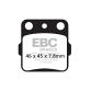 EBC Disc BrakePad MX FA084TT REAR(FRONT)