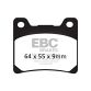 EBC Sintered *FRONT/REAR* FA088HH
