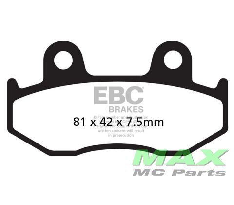 EBC Disc Pads MX *FRONT/REAR* FA092TT