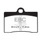 EBC Disc pad set *FRONT* FA095 DUCATI KT