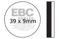 EBC Disc pad set FA100