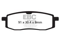 EBC Disc pad set FRONT FA105R