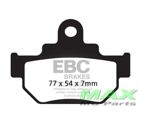 EBC Disc pad *FRONT* FA106TT LS650