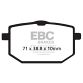 EBC Disc pad set*FRONT* FA118