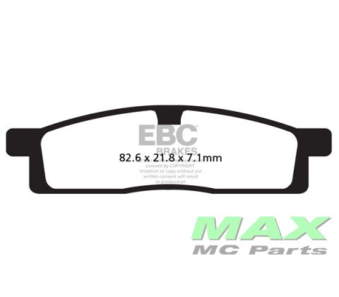 EBC Disc pad set FA119R RACE PROFF