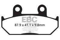 EBC Sinter *FRONT* FA124HH *9,8MM*
