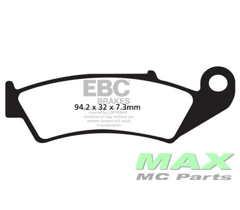 EBC Disc pad set FRONT FA125R