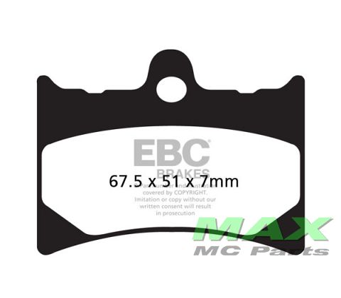 EBC Disc pad set FA126TT