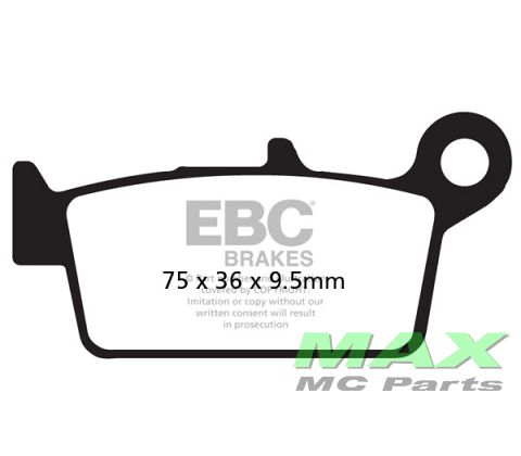 EBC Disc pad *REAR* MXR FA131R RACE