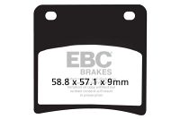 EBC Disc pad*FRONT/(REAR)* FA146