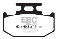 EBC Disc pad set SINTER *REAR*FA152/2R