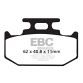 EBC Disc pad *REAR* FA152/2TT
