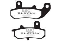 EBC Disc pad set REAR FA157 DR650R